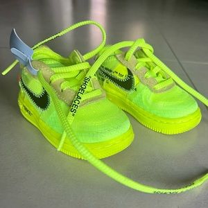 Off white Nike baby air force 1s